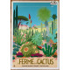Affiche "La ferme aux cactus" by Monsieur Z